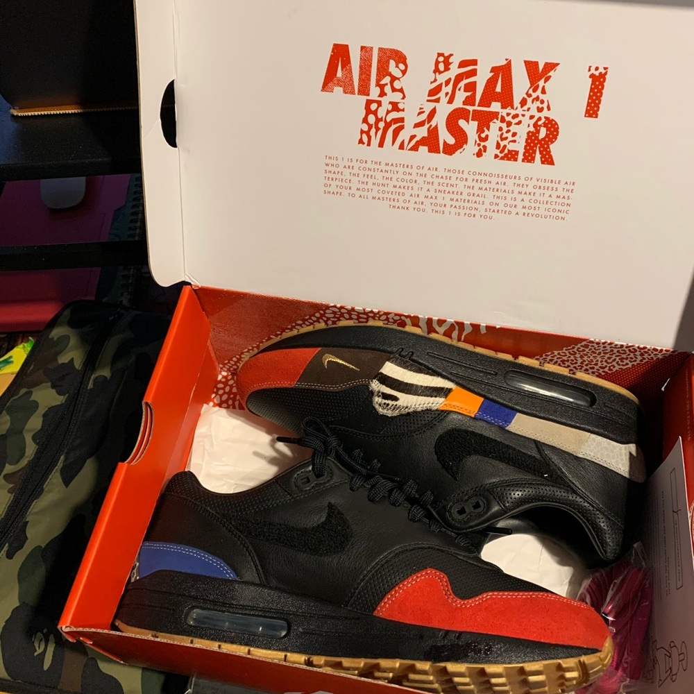 Nike air max’s 1 “The Master”